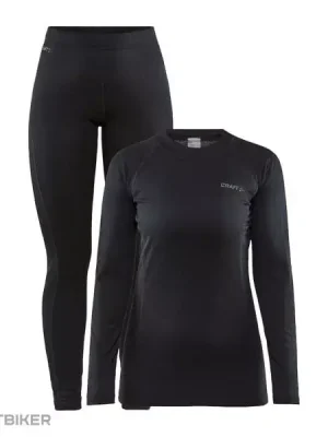 Akční Nabídka Craft CORE Warm Baselayer dámský set, černý