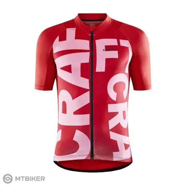 Autentický Craft ADV Endur Graphic dres, červený/růžový