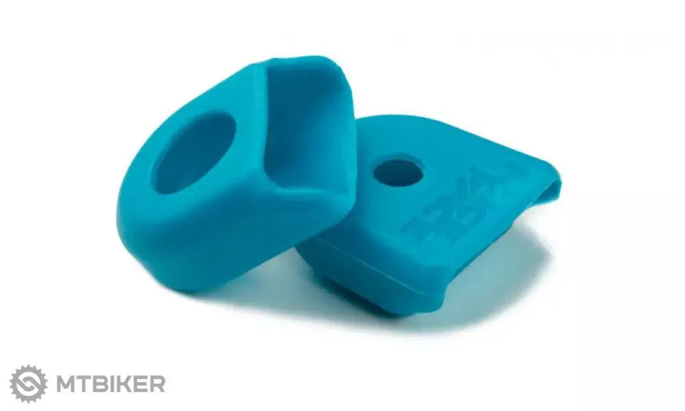 Originální Race Face Crank Boot ochrana klik, medium, 2 ks, tyrkysová