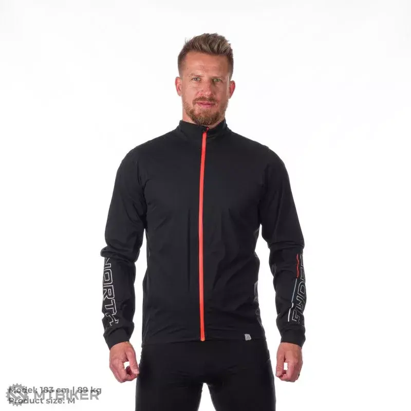 Northfinder JAIR bunda, černá/červená Bezpečná Platba