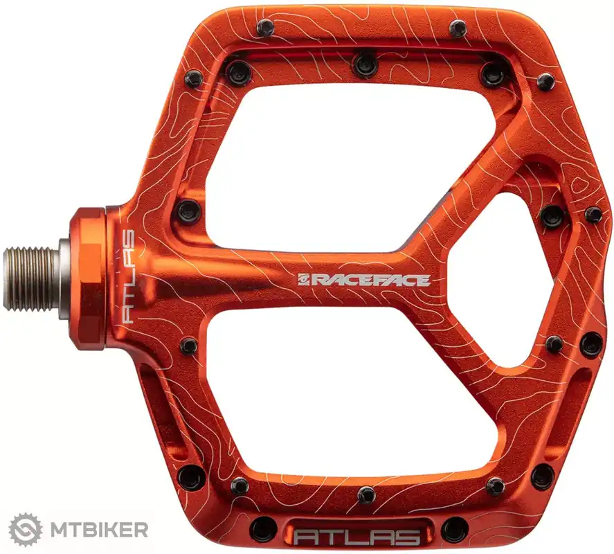 Nejlepší Cena Race Face Atlas platformové pedály, oranžová
