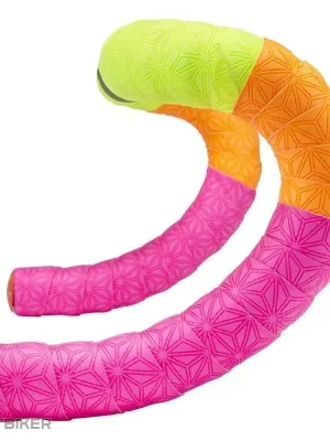 Pouze Dnes Supacaz Super Sticky omotávka, 3 mm, růžová/oranžová/žlutá