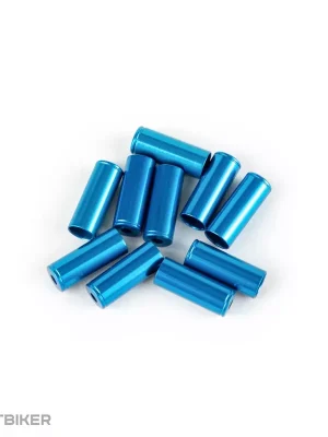 Finální Výprodej Vortex koncovka řadicího bowdenu, Ø-4 mm, 1 ks, modrá