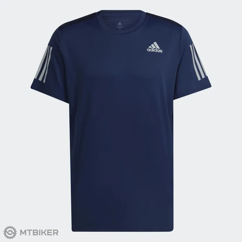 Adidas OWN THE RUN triko, dark blue Zlevněný