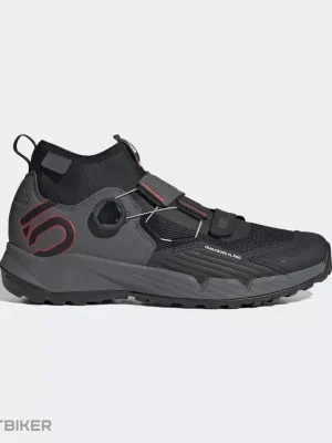 Originální Five Ten Trailcross Pro Clip-in tretry, grey five/core black/red