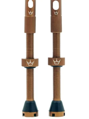 Víkendová Akce Peaty‘s x Chris King MK2 bezdušové ventily, galuskový 60 mm, hnědá