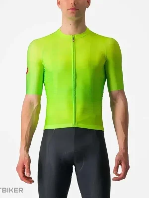 Super Cena Castelli AERO RACE 6.0 dres, limetková