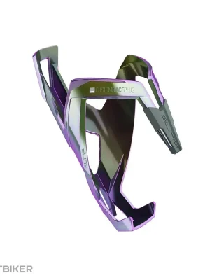 Originální Elite CUSTOM RACE PLUS košík, zelená/fialová lesklá