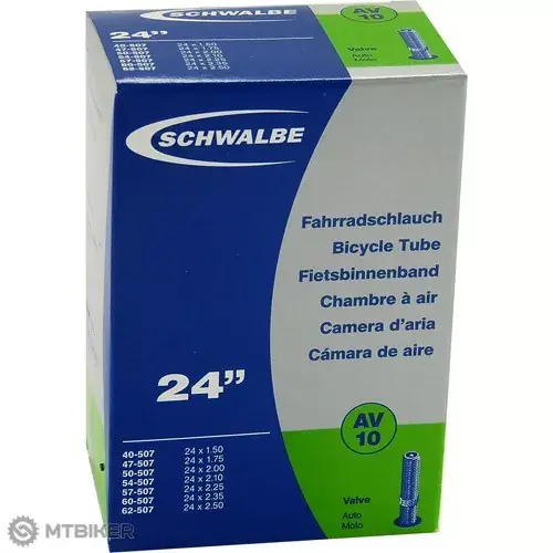 Schwalbe 24"x 1,75-2,35" duše, autoventilek Ihned K Objednání