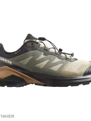 Salomon X-ADVENTURE GTX boty, safari/black/sugar almond Horká Nabídka