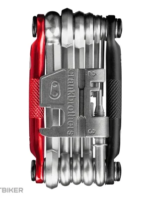 Crankbrothers Multi multiklíč, 17 funkcí, černá/červená Levný