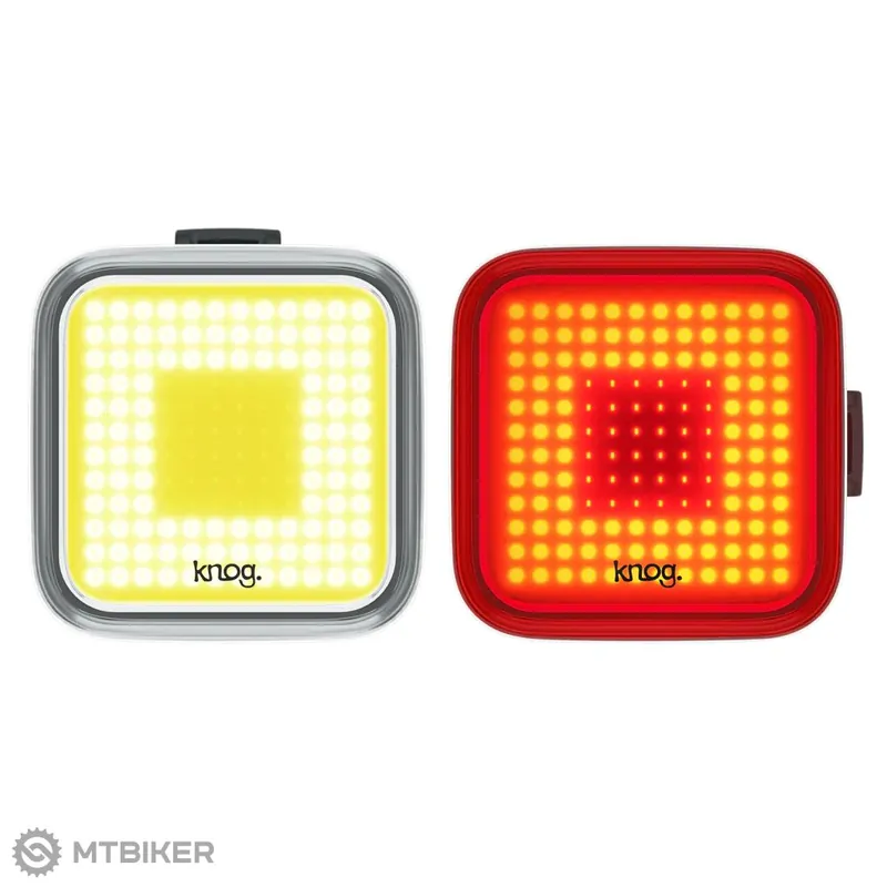 Nízká Cena Knog Blinder Twinpack sada světel, square