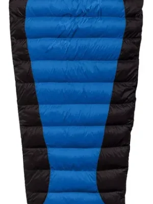 Vrácení Zdarma Warmpeace VIKING 300 spacák, 180 cm, modrý/šedý/černý