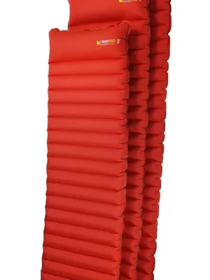 Warmpeace STRATUS LITE nafukovací karimatka, 9 cm, brick/grey Vrácení Zdarma
