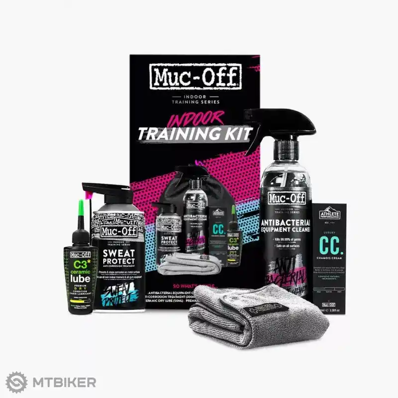 Muc-Off Indoor Training Kit V2 souprava na trénink v interiéru Akce