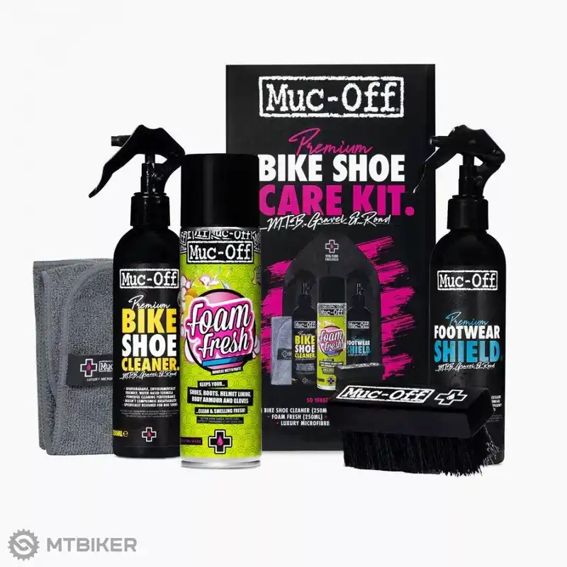 Muc-Off Premium Bike Shoe Care Kit sada na čištění obuvi Finální Výprodej