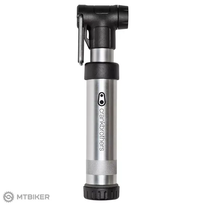 Výprodej Crankbrothers GEM S minipumpa, stříbrná