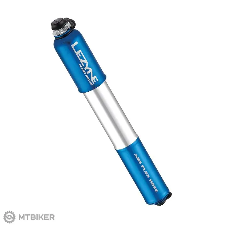 Autentický Lezyne Alloy Drive M minipumpa, modrá