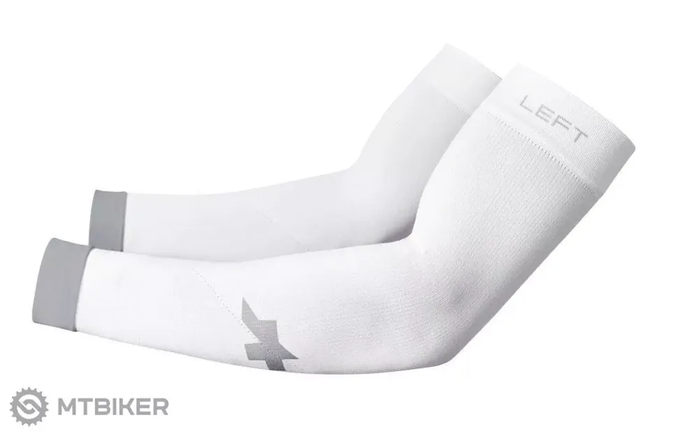 ASSOS ARM PROTECTOR návleky, bílá Omezená Nabídka