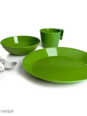 GSI Outdoors Cascadian 1 Person Table Set sada nádobí, zelená Rychlé Dodání