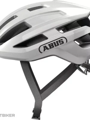 Levný ABUS PowerDome přilba, shiny white