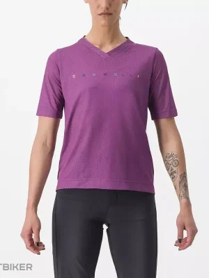 Akce Castelli TRAIL TECH 2 W dámský dres, ametyst