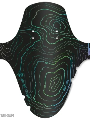Odeslání Ihned Rie Sel design Kol oss přední blatník, 26"-29", Höhenlinien