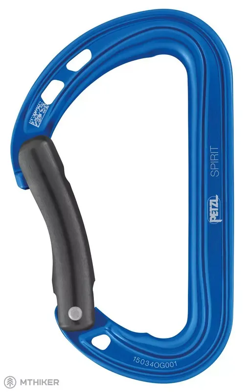 Must-Have Petzl SPIRIT BENT karabina, modrá