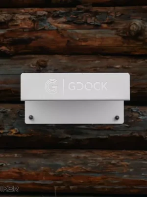 GDOCK Bike Shelf držák kola na stěnu, bílý Vrácení Zdarma