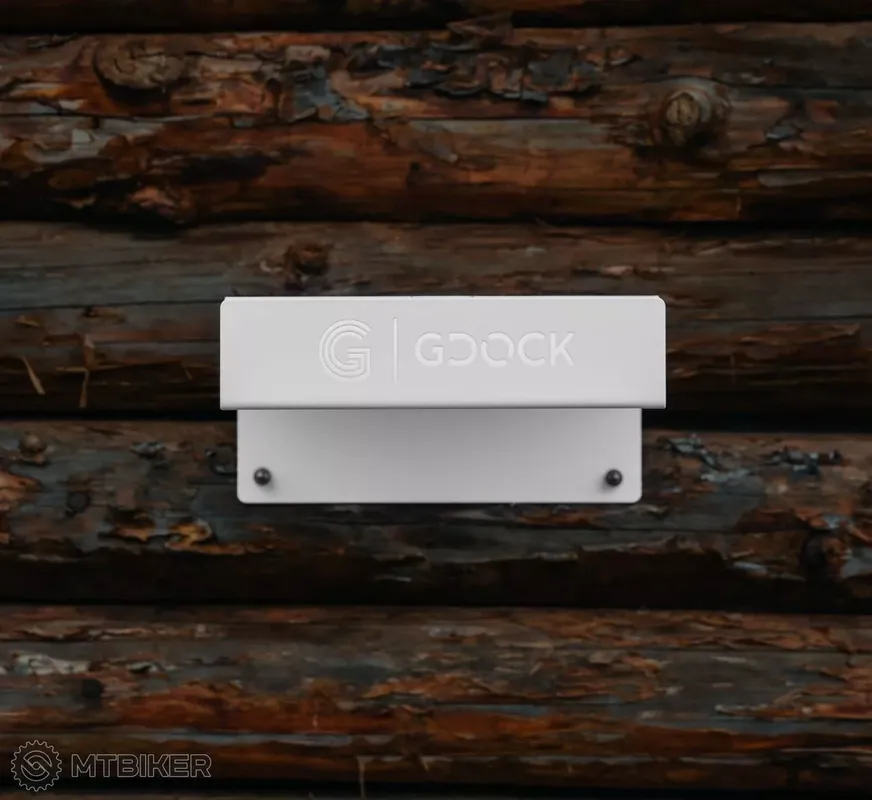 GDOCK Bike Shelf držák kola na stěnu, bílý Vrácení Zdarma