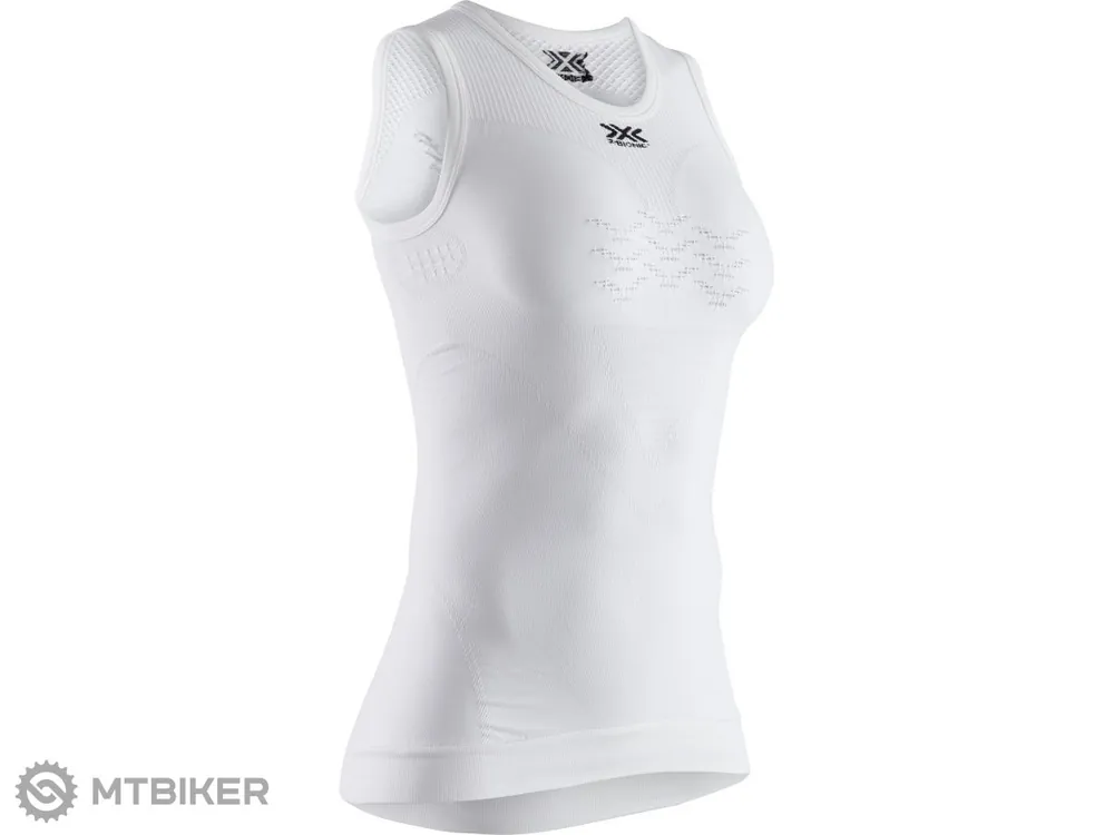 Zlevněný X-BIONIC ENERGIZER 4.0 dámské tílko, Artic White/Dolomite Grey
