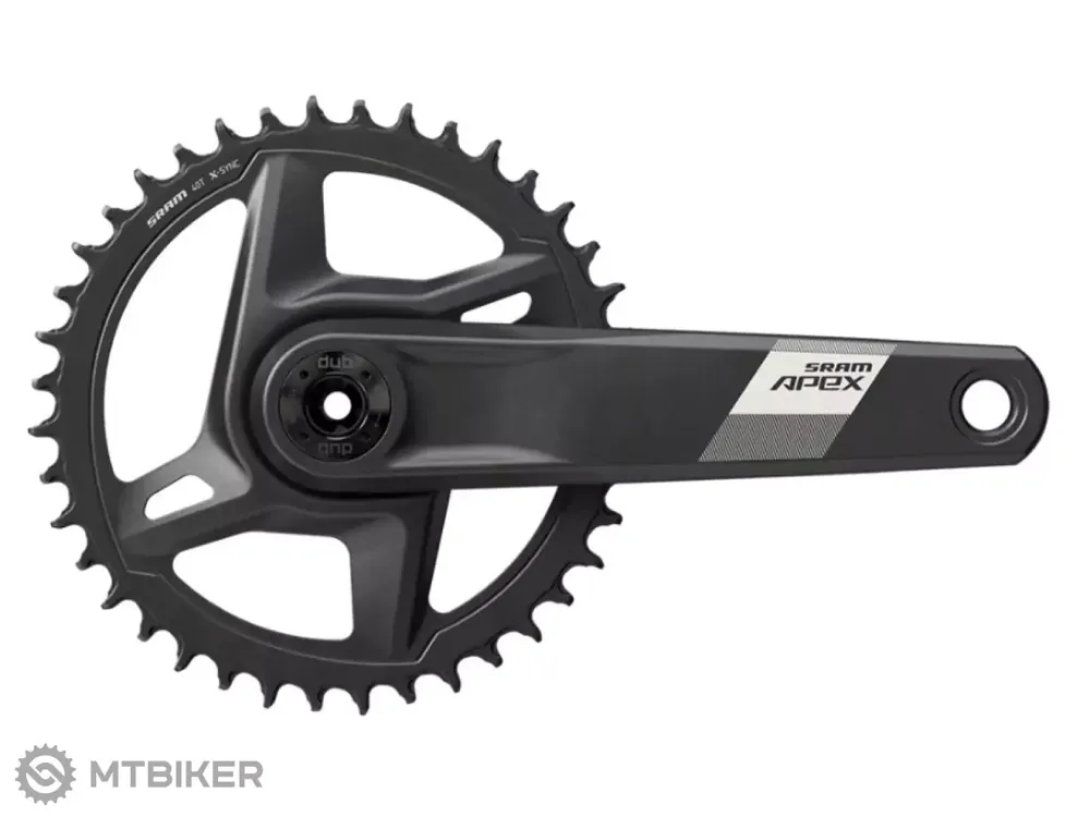 Dokud Zásoby Vydrží SRAM Apex 1 D1 DUB 83AI kliky, 175 mm, 1x12/13, 42T