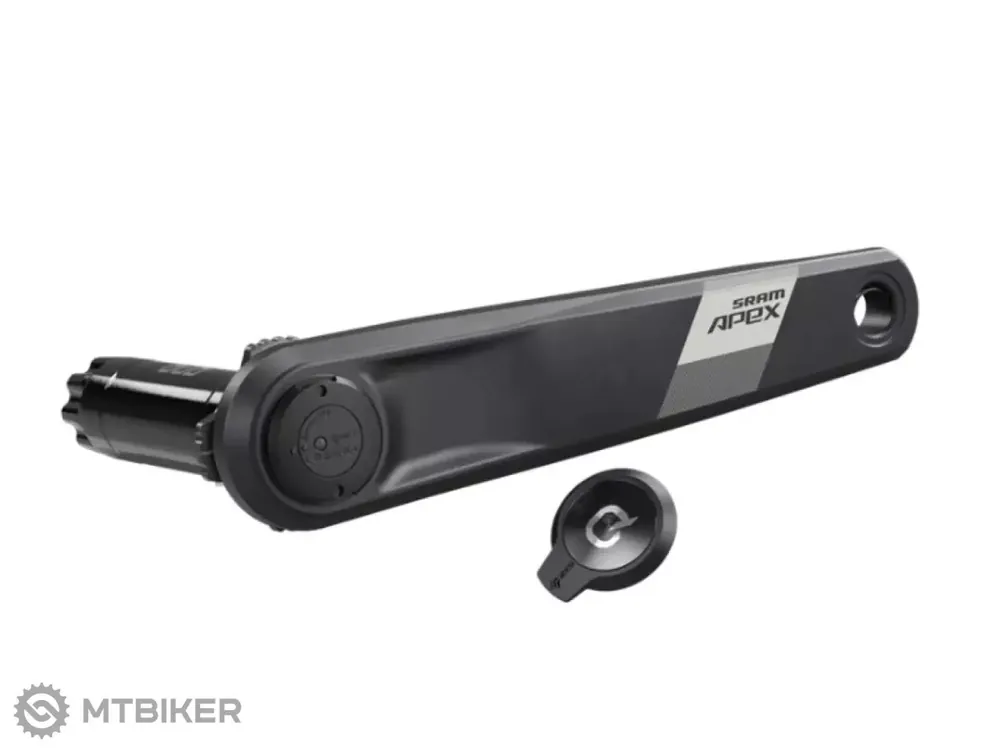 Časově Omezené SRAM Apex AXS D1 DUB Wide levá klika s osou a wattmetrem