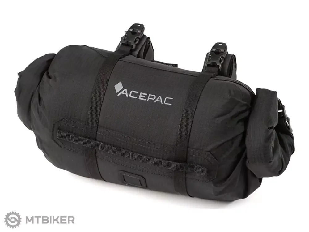 Víkendová Akce Acepac Mini Roll Bar MKIII taška na řidítka, 5-7 l, černá