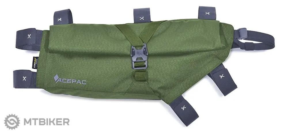 Akční Nabídka Acepac Roll Frame Bag MKI taška na rám, 5 l, zelená