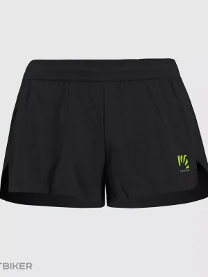 Karpos FAST VERTICAL kraťasy, black/jasmine green Výprodej