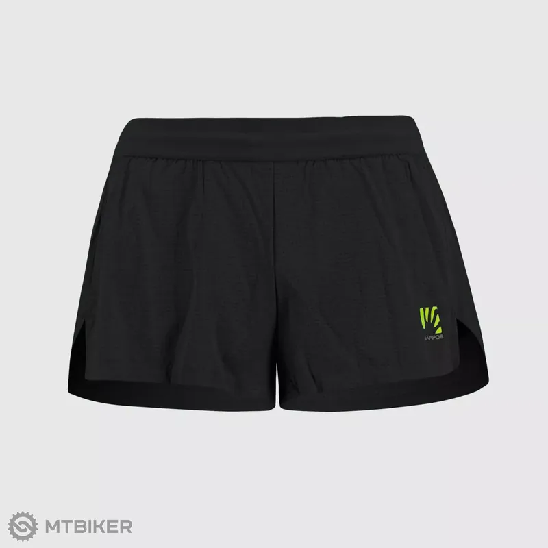 Karpos FAST VERTICAL kraťasy, black/jasmine green Výprodej