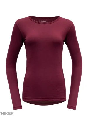 Devold BREEZE MERINO 150 dámské tričko, beetroot Nejlepší Volba