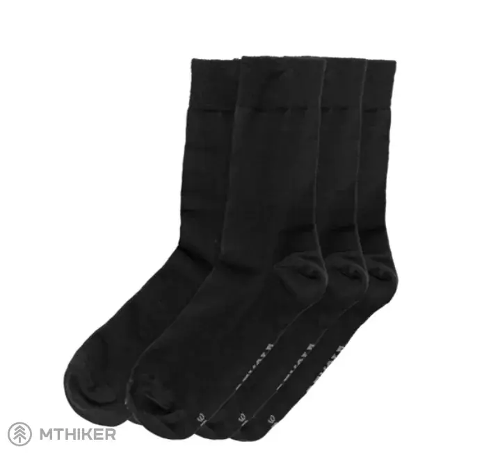 Devold DAILY MERINO LIGHT ponožky, 3 páry, černá Sleva