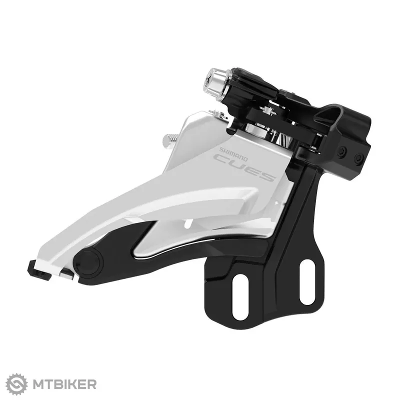 Levný Shimano Cues FD-U4000-E přesmykač, 2x10, side swing, e-type