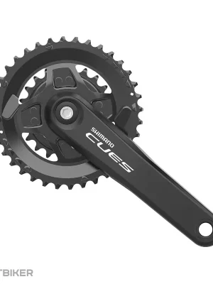 Cenově Výhodný Shimano Cues FC-U4010-2 kliky, 175 mm, 2x9/10/11, 36/22T, bez ložiska