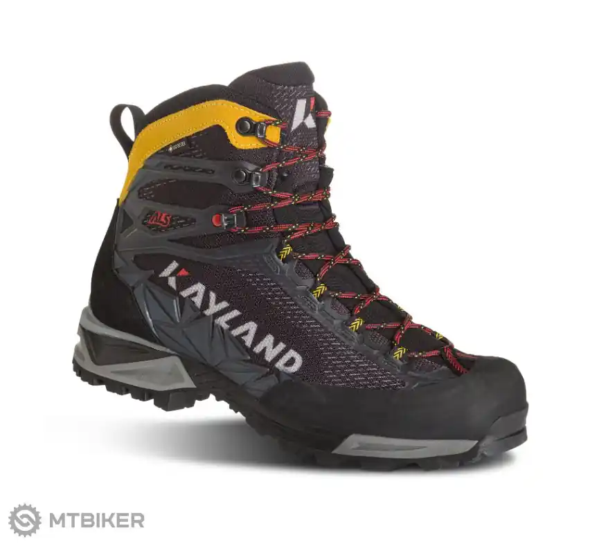 Kayland ROCK GTX boty, černé/žluté Vysoce Kvalitní
