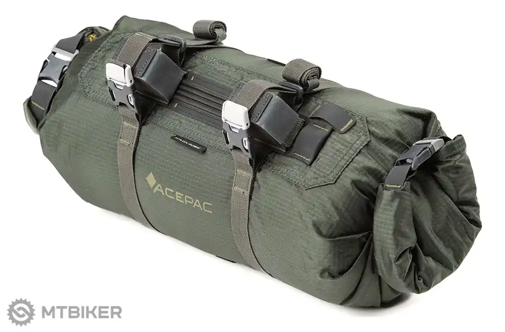 Víkendová Akce Acepac Roll MKIII taška na řidítka, 16 l, šedá