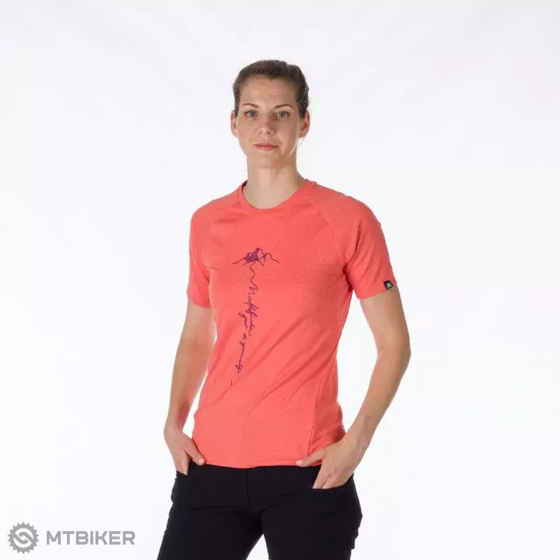 Akční Cena Northfinder MISHA dámské tričko, redmelange