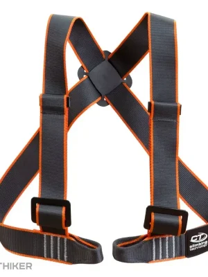 Climbing Technology Torse hrudní postroj, šedá/oranžová Ověřený