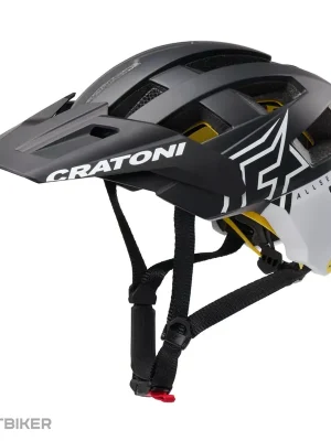 Autentický CRATONI AllSet Pro MIPS helma, black/white matt