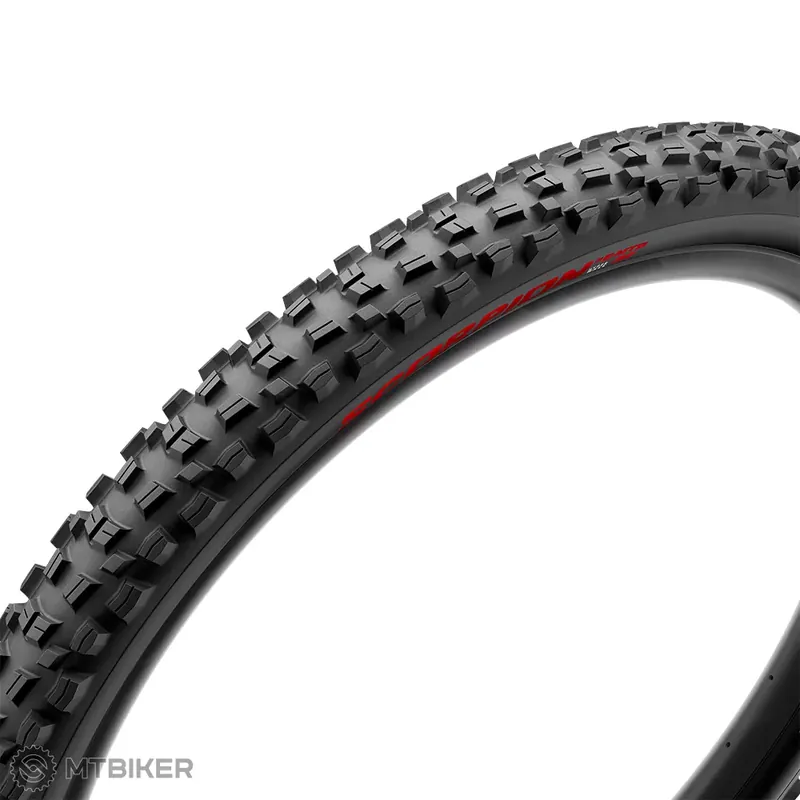 Pouze Dnes Pirelli Scorpion E-MTB M 27.5x2.6" HardWALL, SmartGRIP Gravity, plášť, TLR, kevlar, červená