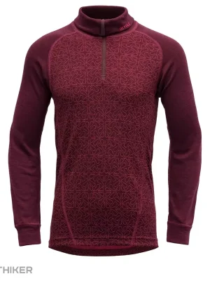 Devold DUO ACTIVE MERINO ZIP dětské tričko, port Výhodná Nabídka