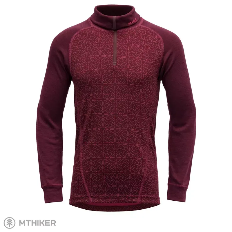 Devold DUO ACTIVE MERINO ZIP dětské tričko, port Výhodná Nabídka
