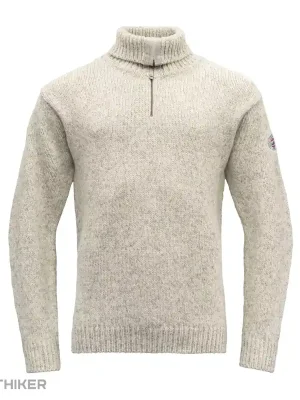 Časově Omezené Devold NANSEN WOOL mikina, grey melange